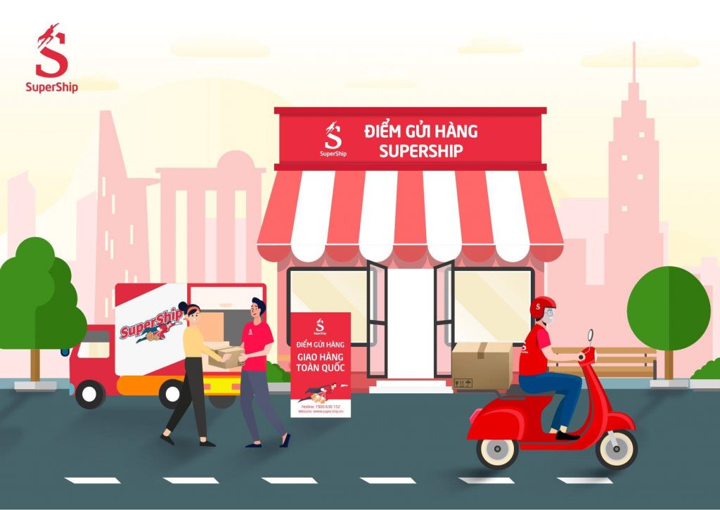 Điểm gửi hàng SuperShip