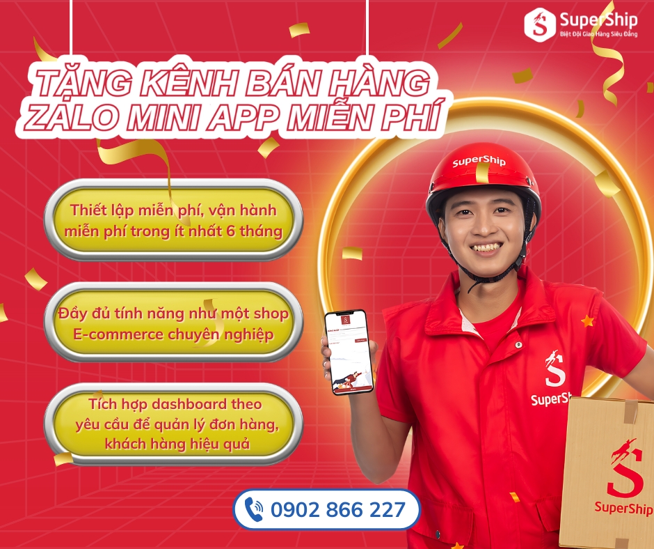 chương trình 1_ tặng kênh bán hàng zalo mini app miễn phí