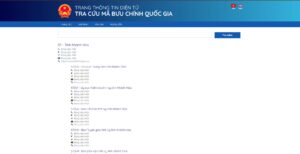 Tra cứu mã bưu chính Khánh Hòa